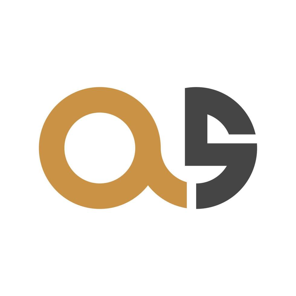 Initial qs letter logo with creative modern business typography vector template. Creative abstract letter sq logo design.