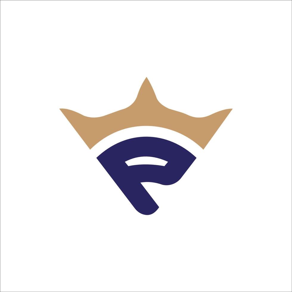Initial letter wp or pw logo vector design template