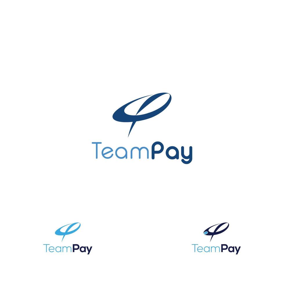 pt letter logo design. tpLetter Logo Monogram Design Element Template vector