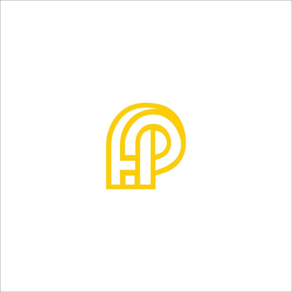 Initial letter pp logo or p logo vector design template