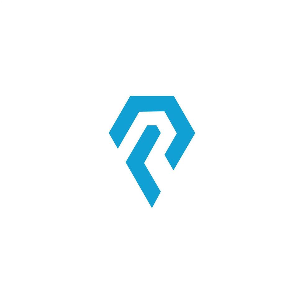Initial letter pp logo or p logo vector design template