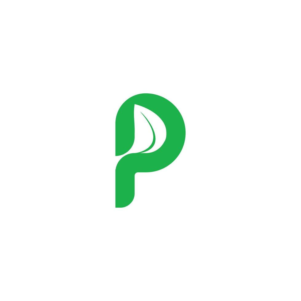 Initial letter pp logo or p logo vector design template