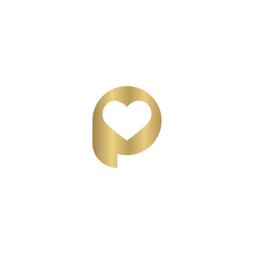 Initial letter pp logo or p logo vector design template