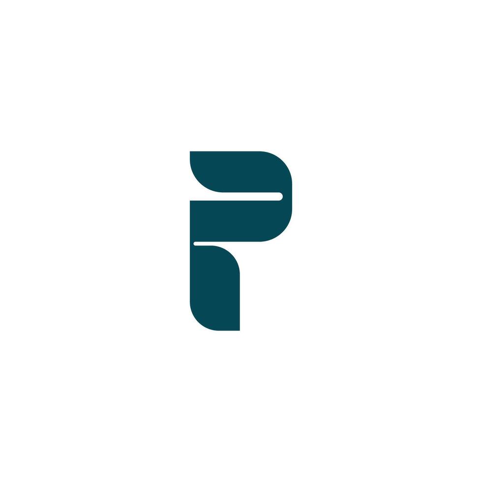 Initial letter pp logo or p logo vector design template