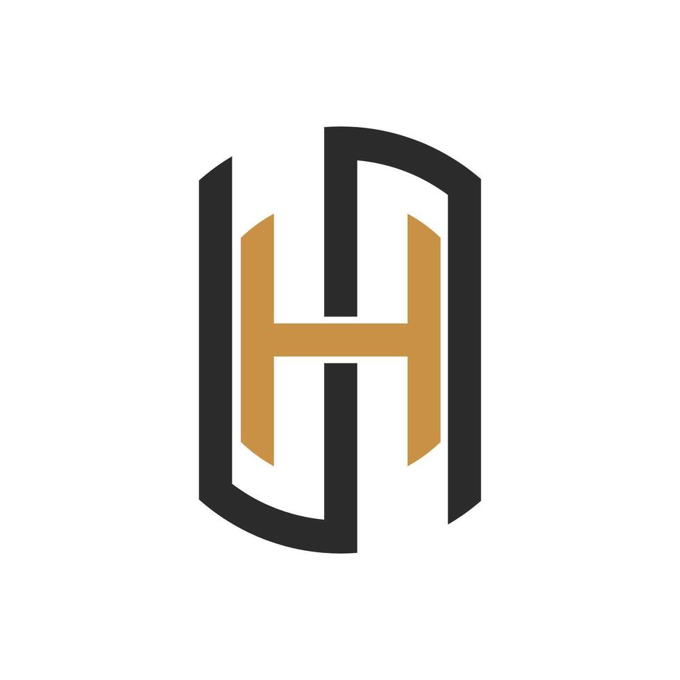 inicial Nueva Hampshire letra logo vector modelo diseño. creativo resumen letra hn logo diseño. vinculado letra hn logo diseño.