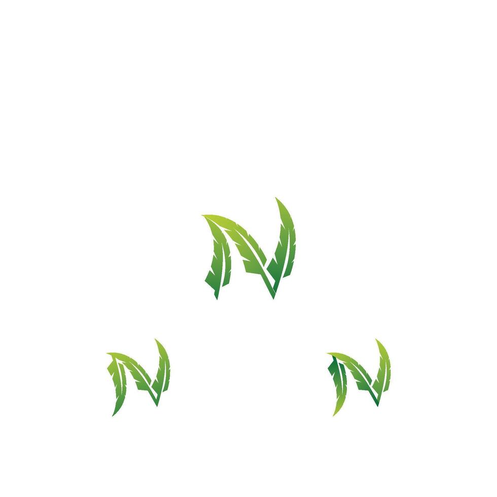 N logo or NN logo and icon design vector