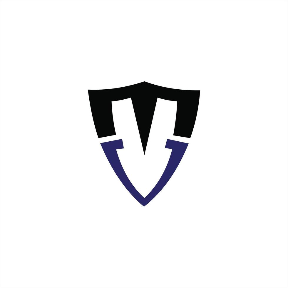 Initial letter mv  logo or vm logo vector design template