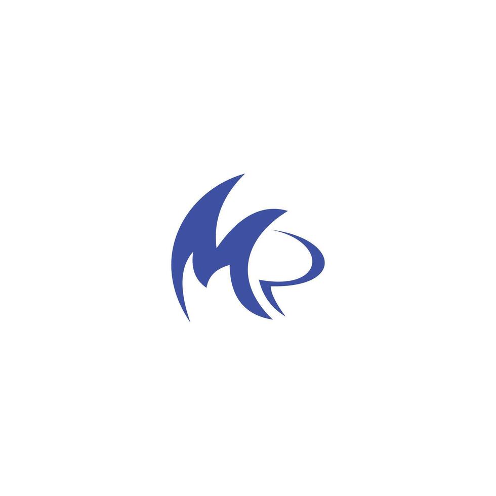 Initial letter mr  logo or rm logo vector design template