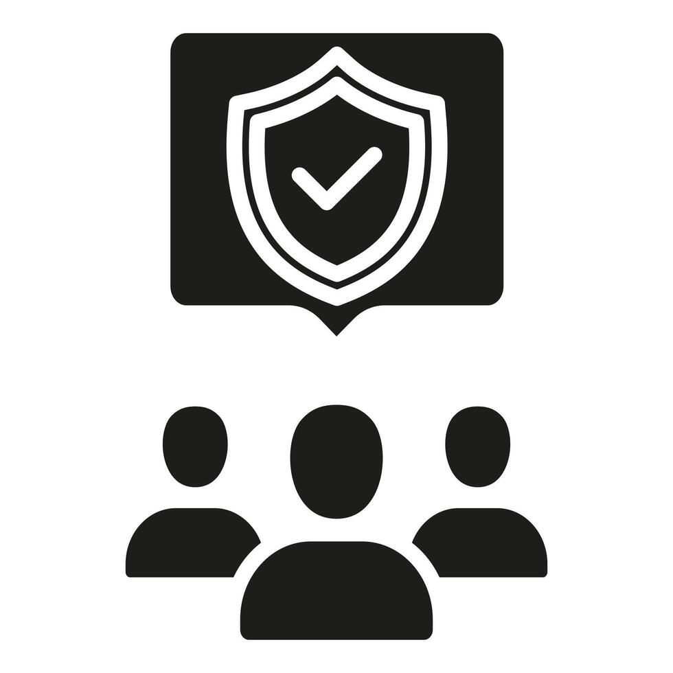 Public Trust icon line vector illustration