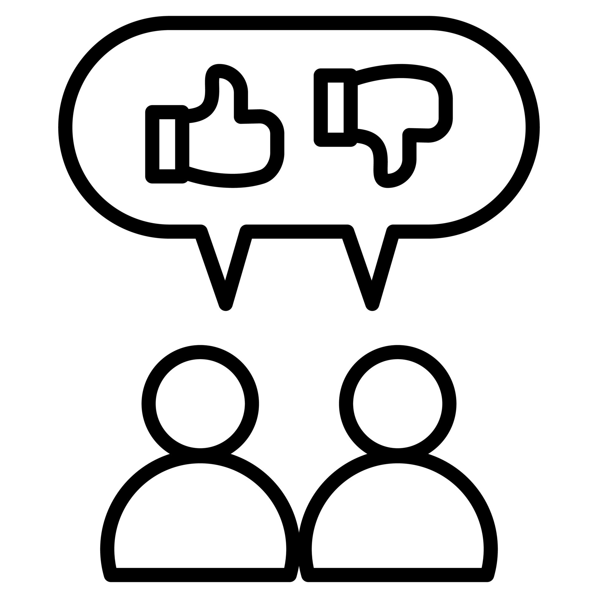 Public Perception icon line vector illustration 37328571 Vector Art at 