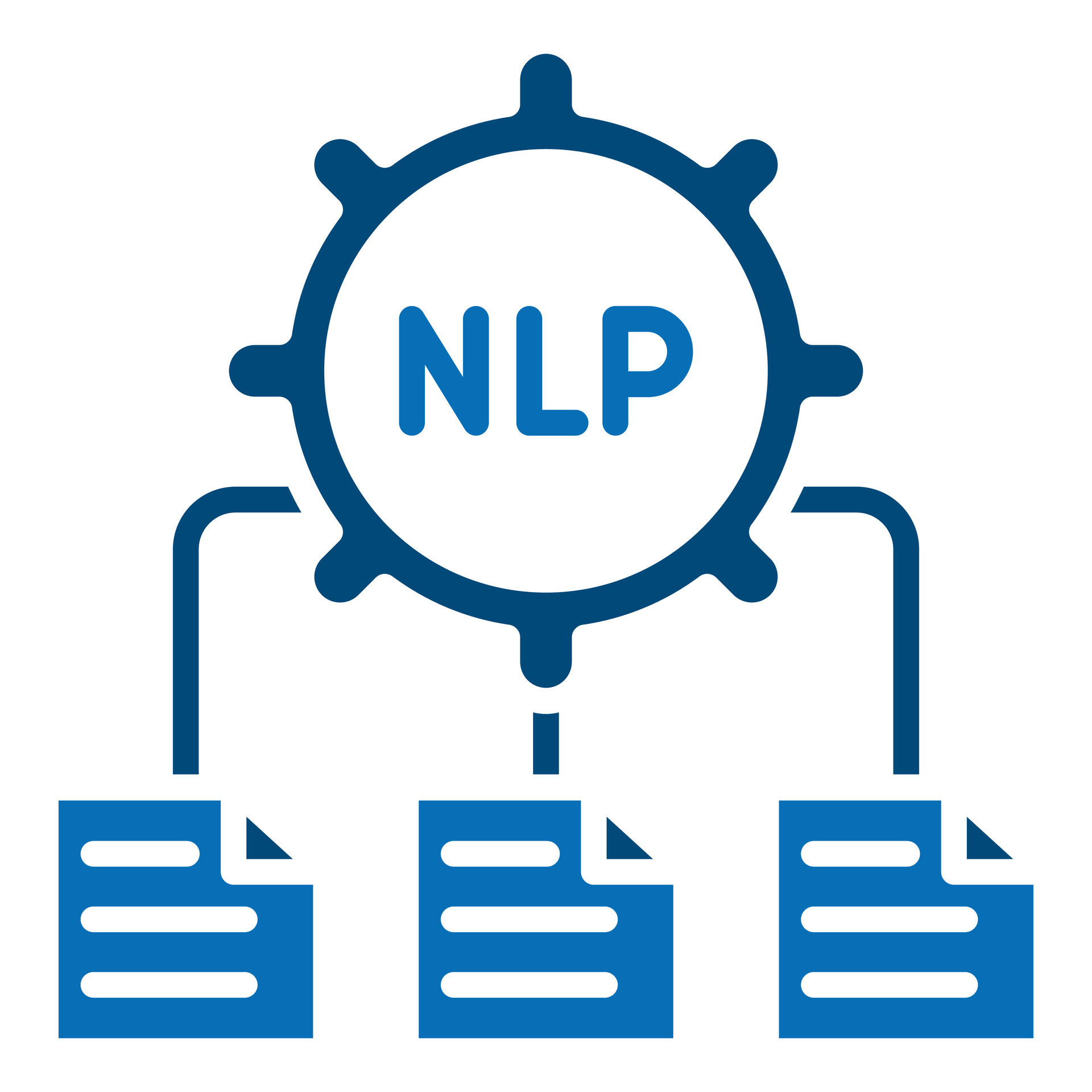 Natural Language Processing icon line vector illustration 37328696 ...