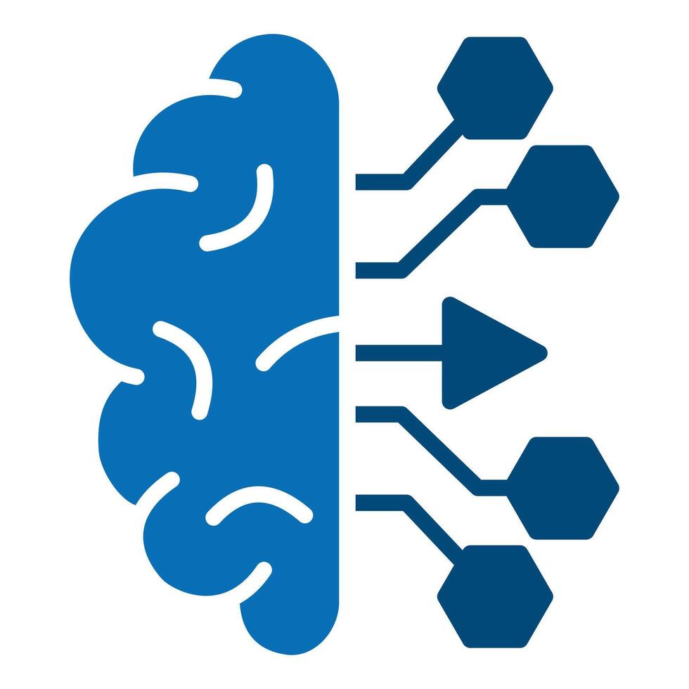Predictive Insights icon line vector illustration