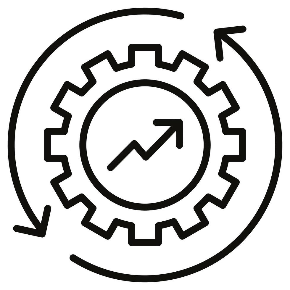 Model Optimization icon line vector illustration 37328767 Vector Art at ...
