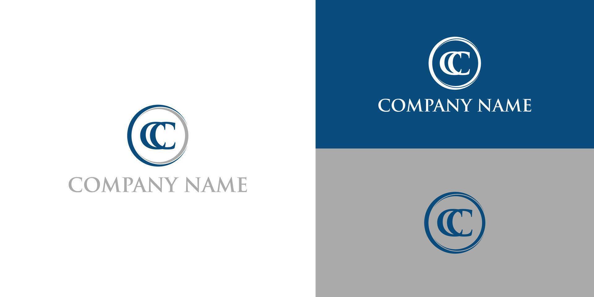 vector professional cc logotype template
