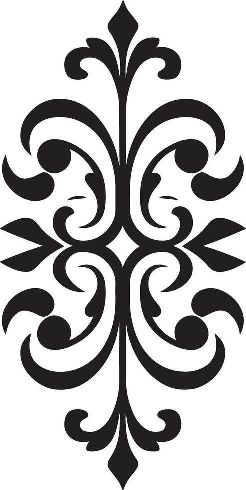 artístico adornos decorativo ornamental icono real adornos ornamental diseño logo vector