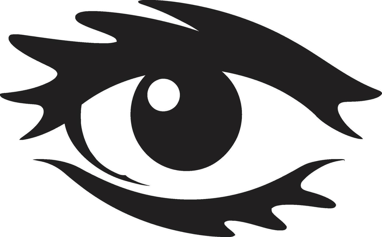 vistaura dinámica ojo icono mirador precisión vector ojo emblema