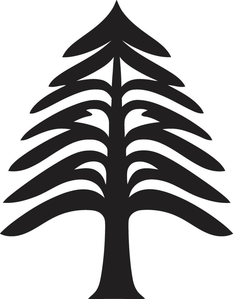 Green Identity Logo Icon Tree Sylvan Symbol Iconic Vector Logo