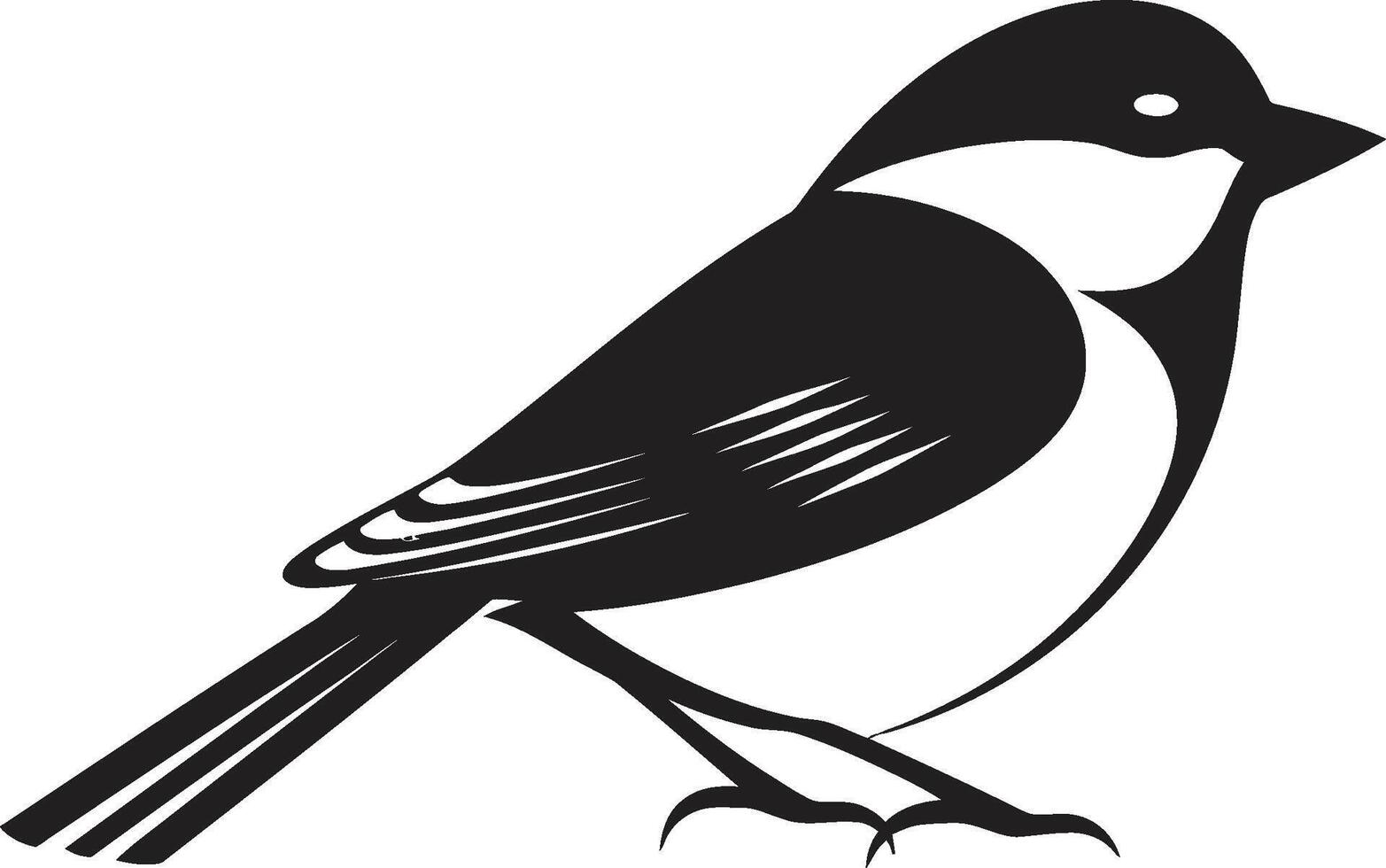 Songbird Serenade Emblematic Sparrow Natures Whisper Sparrow Symbol vector