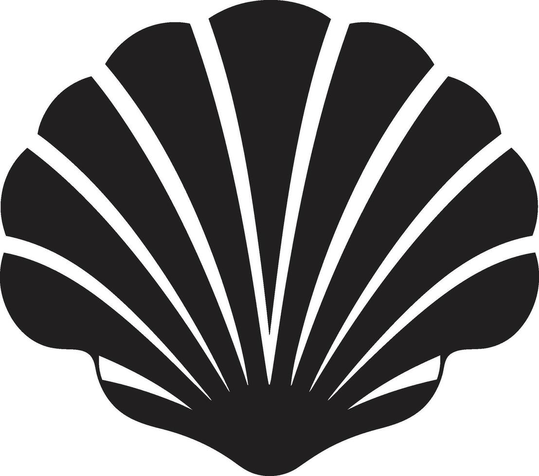 Coastal Collection Logo Vector Design Seashell Splendor Shellfish Icon Emblem