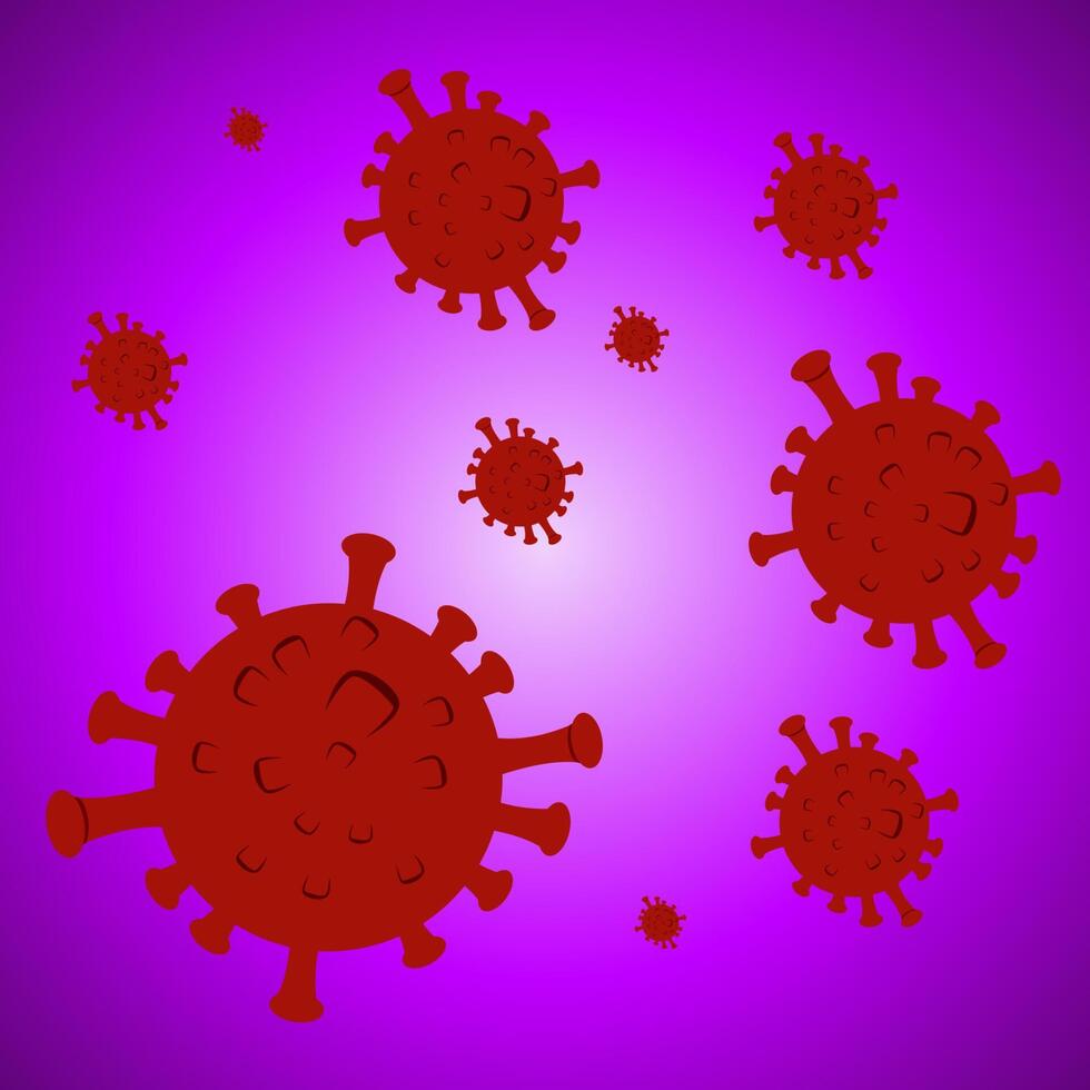 vector de virus corona