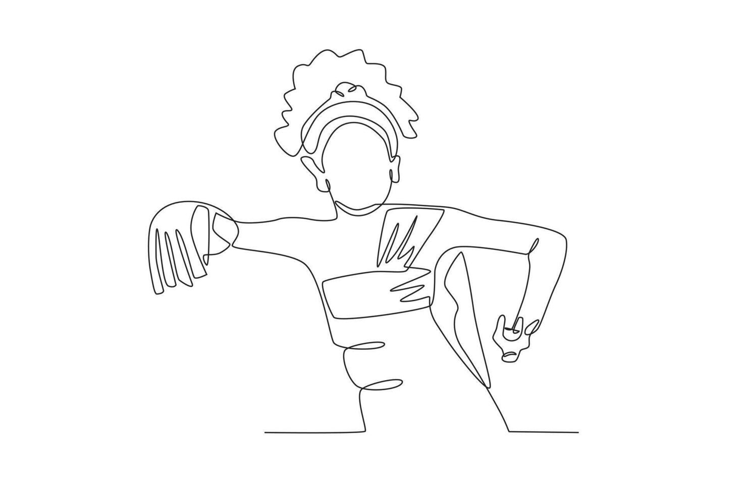 Traditional Javanese dance vector