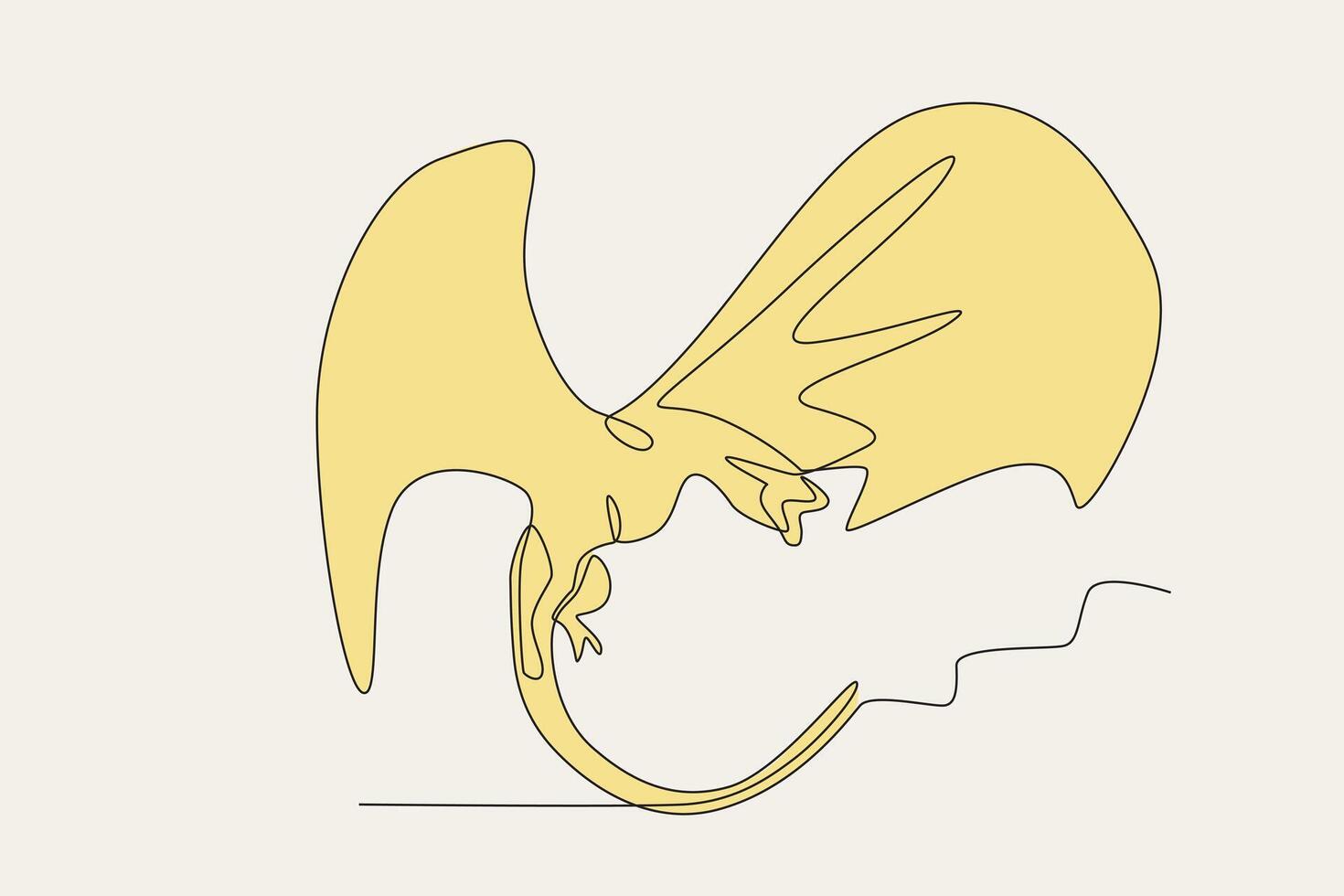 This dragon has 3 heads and is known to be very strong vector