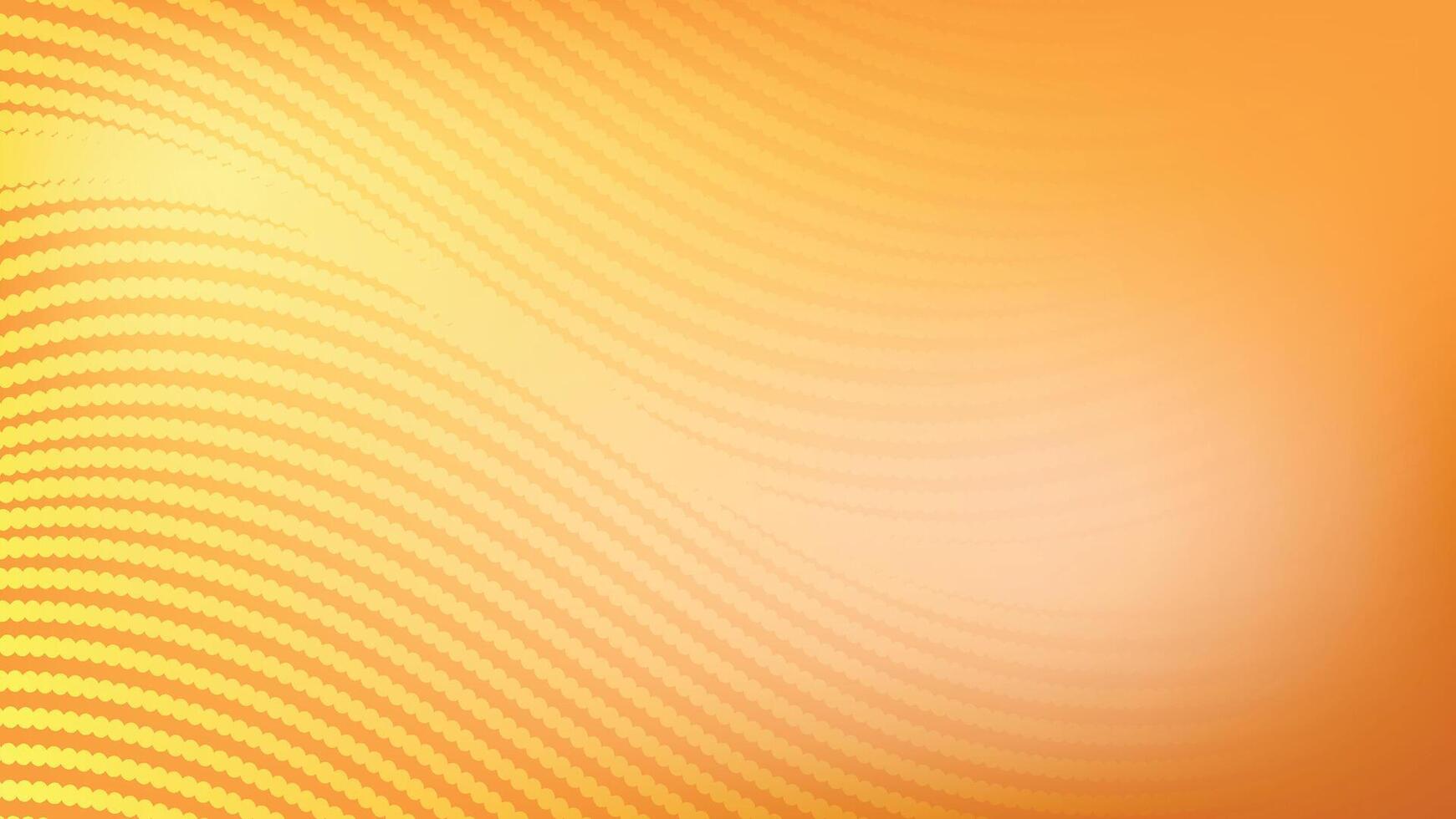 abstract background with modern dot pattern on orange color gradient vector