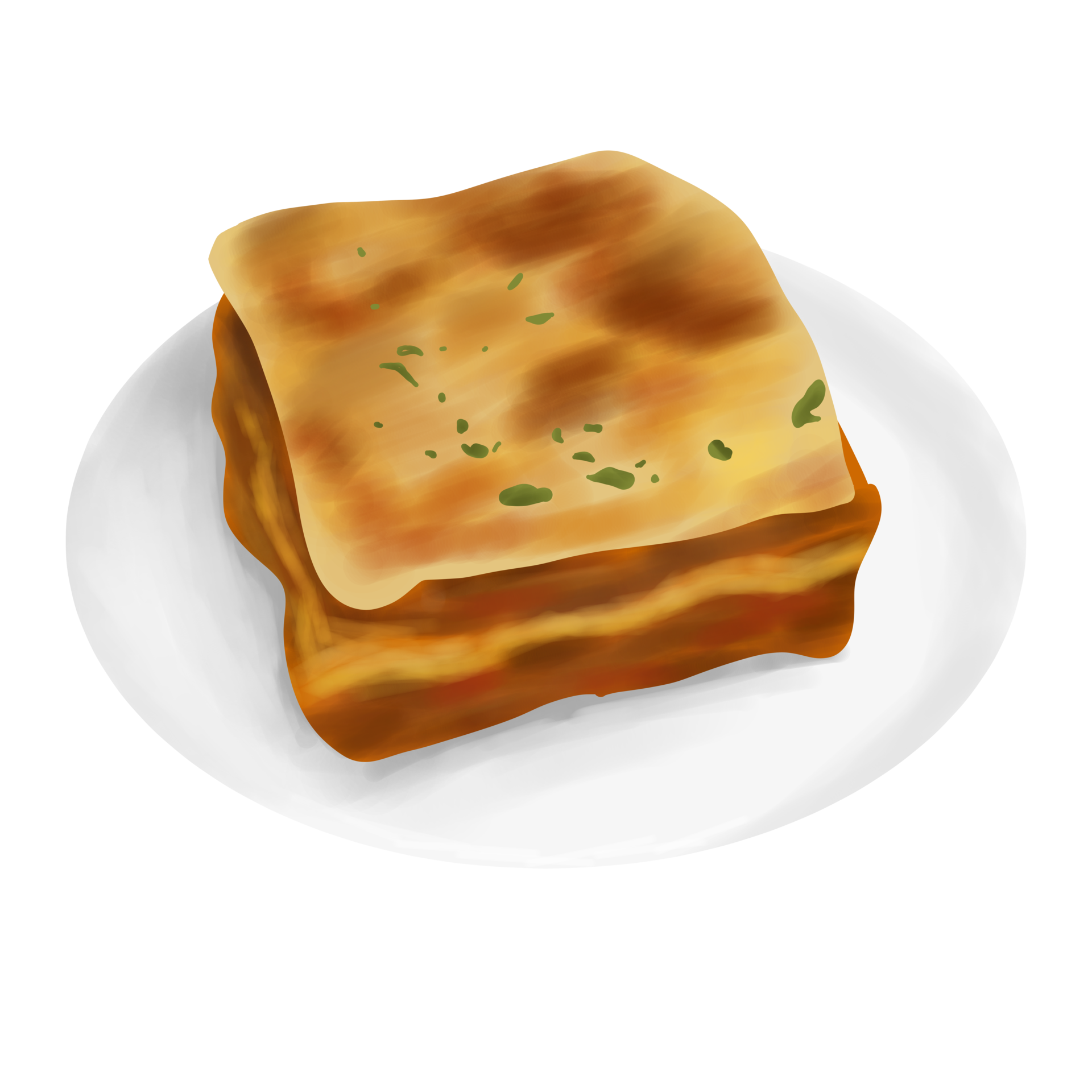 Lasagna Food Illustration 37332452 PNG