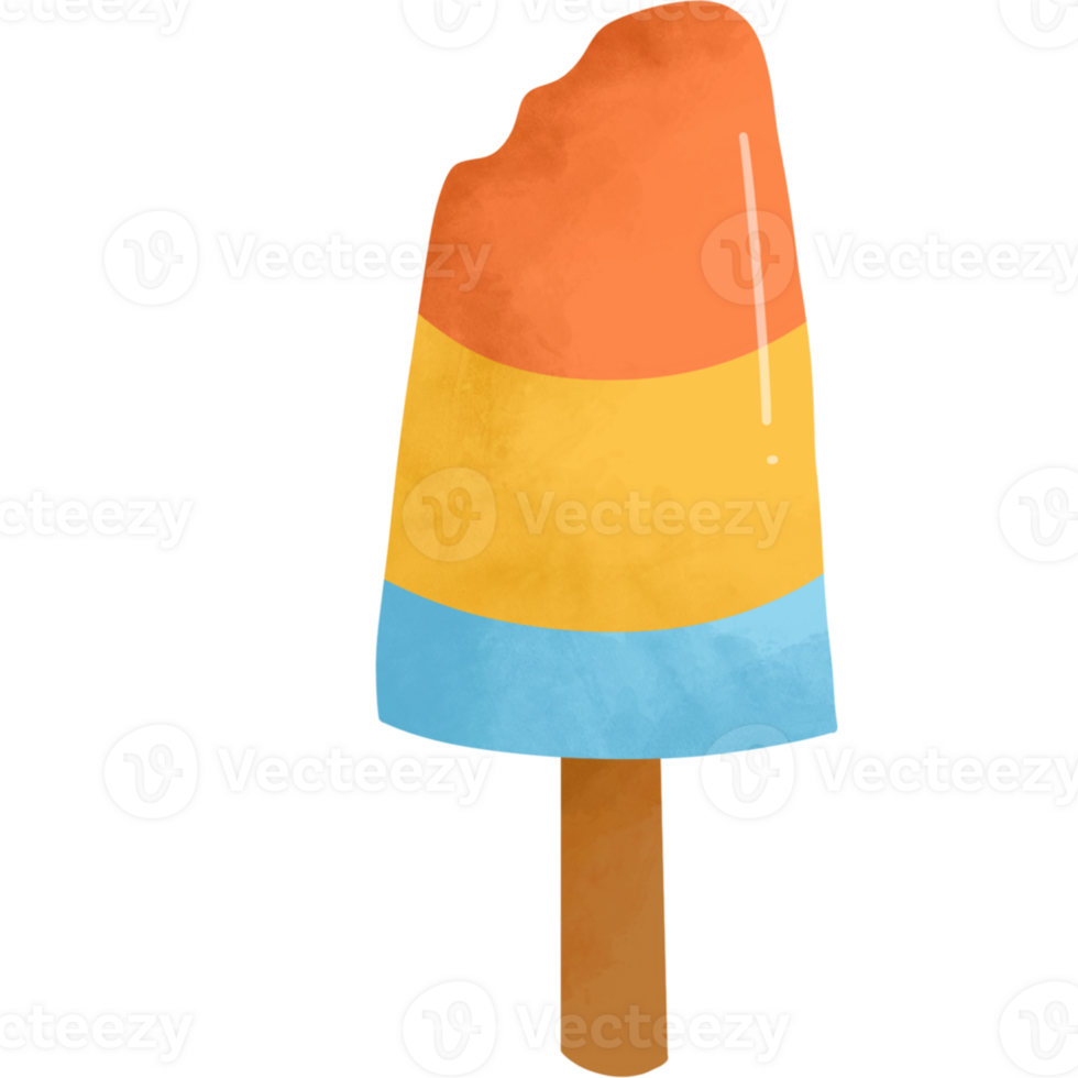 Ice cream colorful png