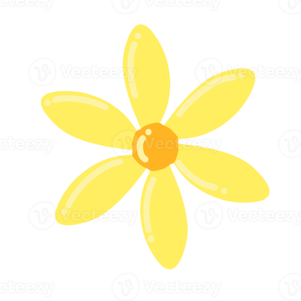 pale yellow flowers png