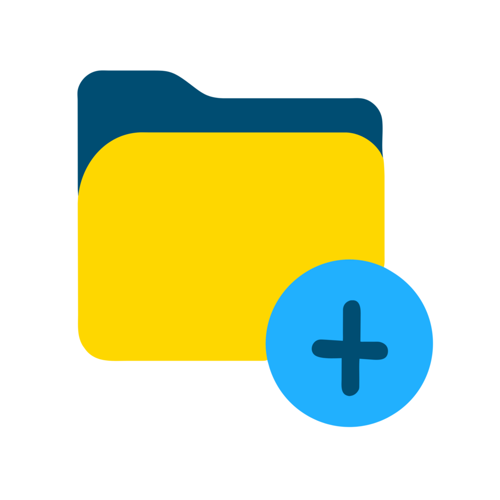 AI generated icon folder file 37333018 PNG