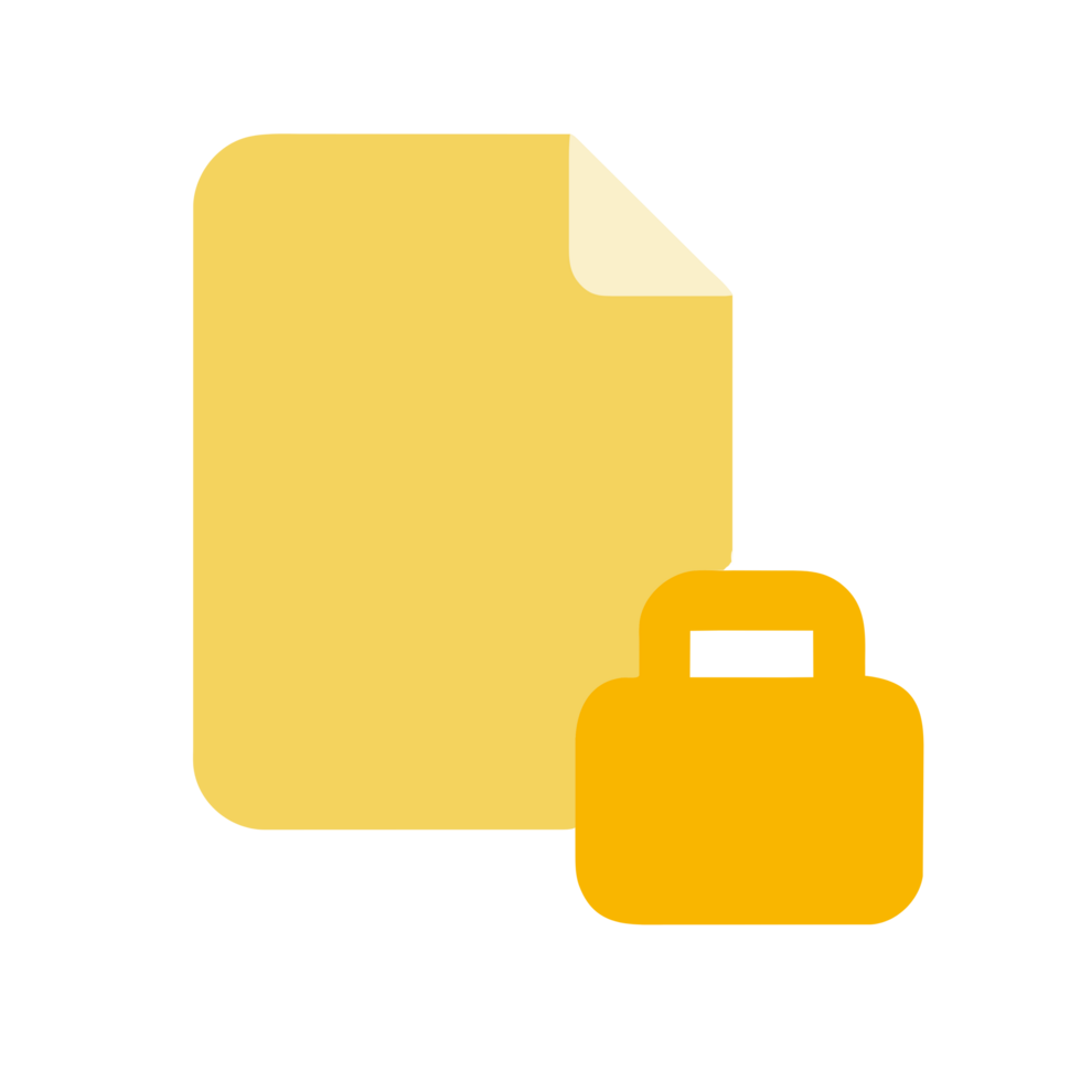 AI generated icon folder file png