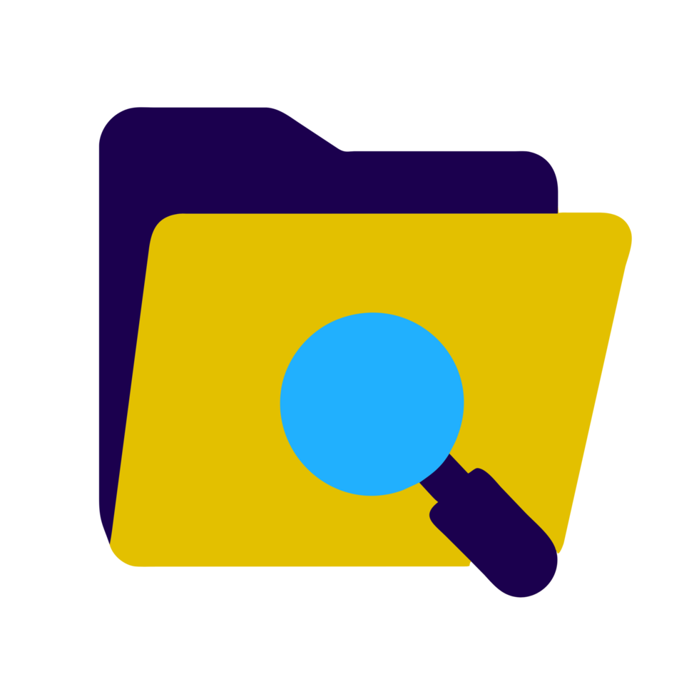 AI generated icon folder file png