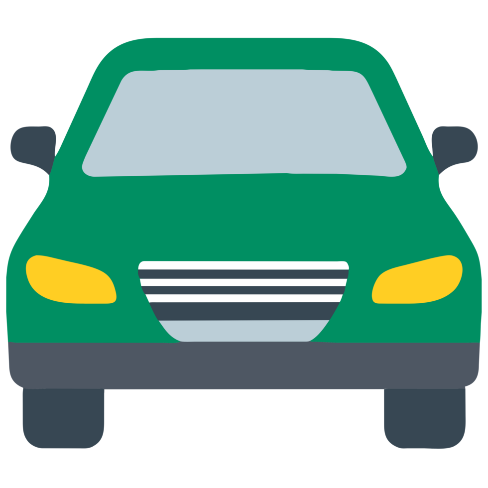 AI generated Cartoon icon car png