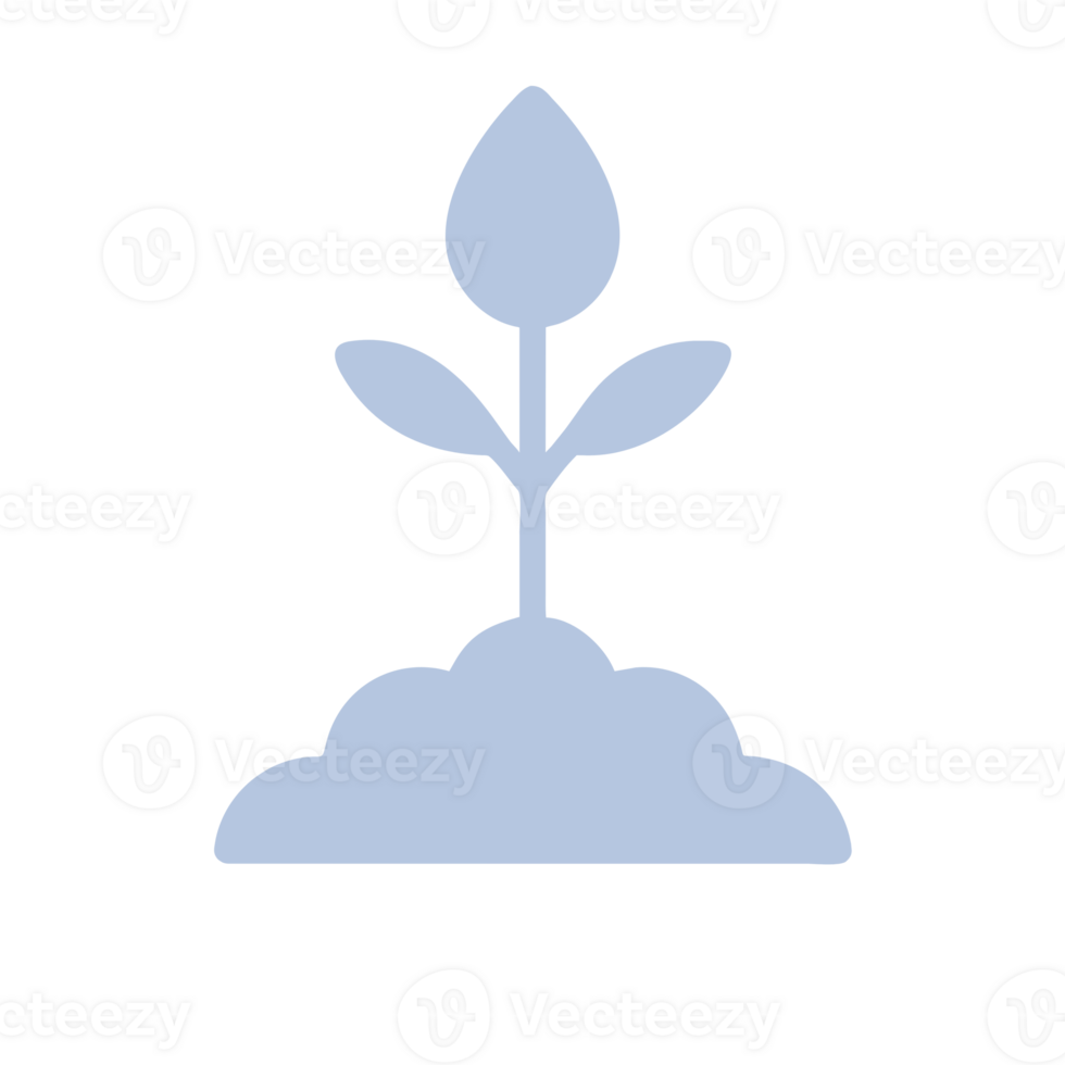 AI generated planting tree seedlings png
