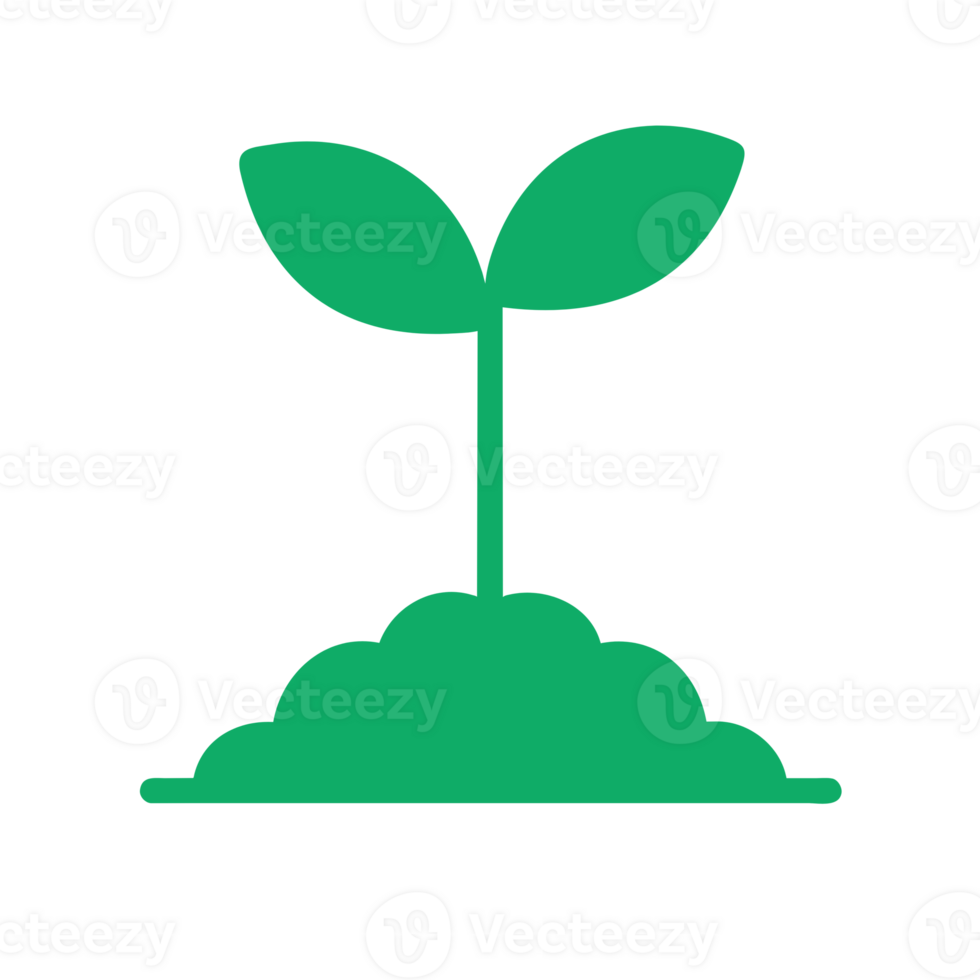 AI generated planting tree seedlings png