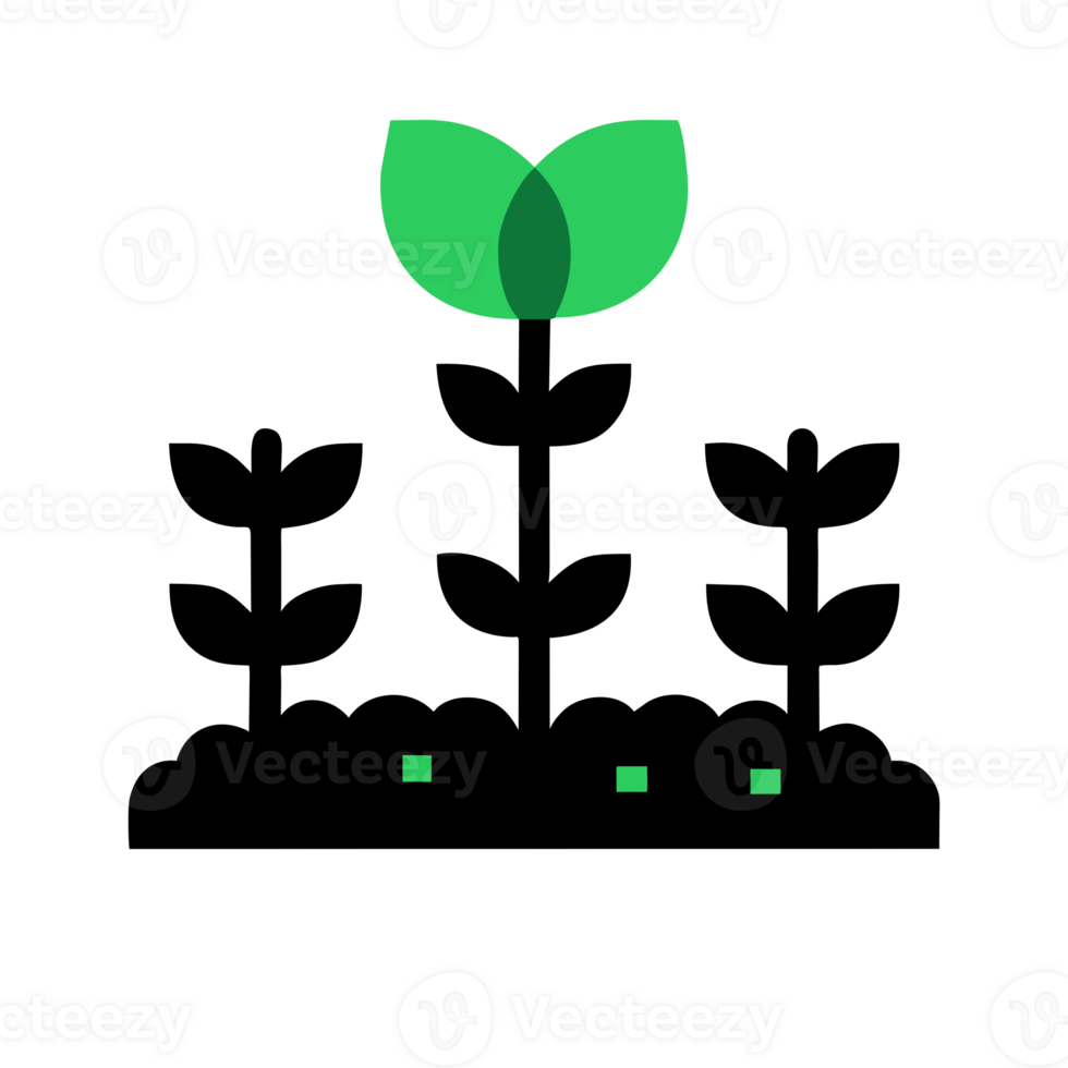 AI generated planting tree seedlings png