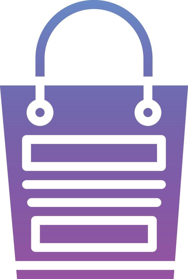 Shopping Bad Vector Icon