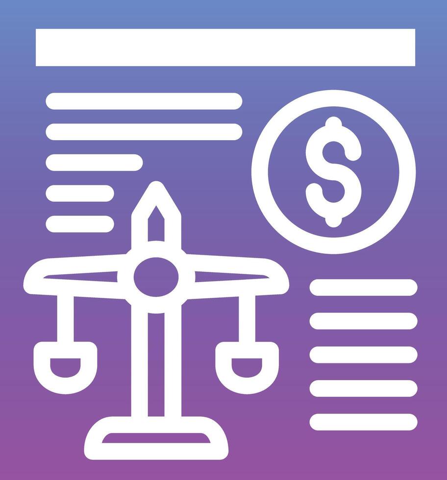 Budget Estimate Vector Icon