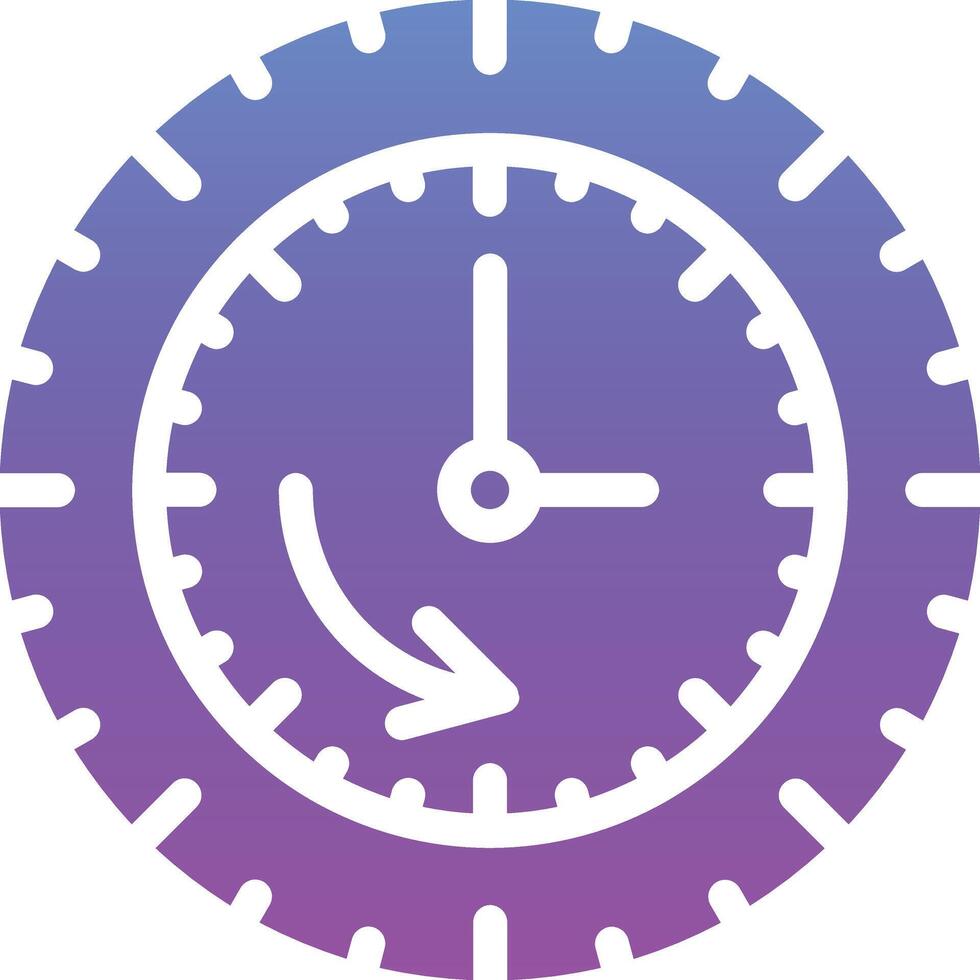 Time Loop Vector Icon