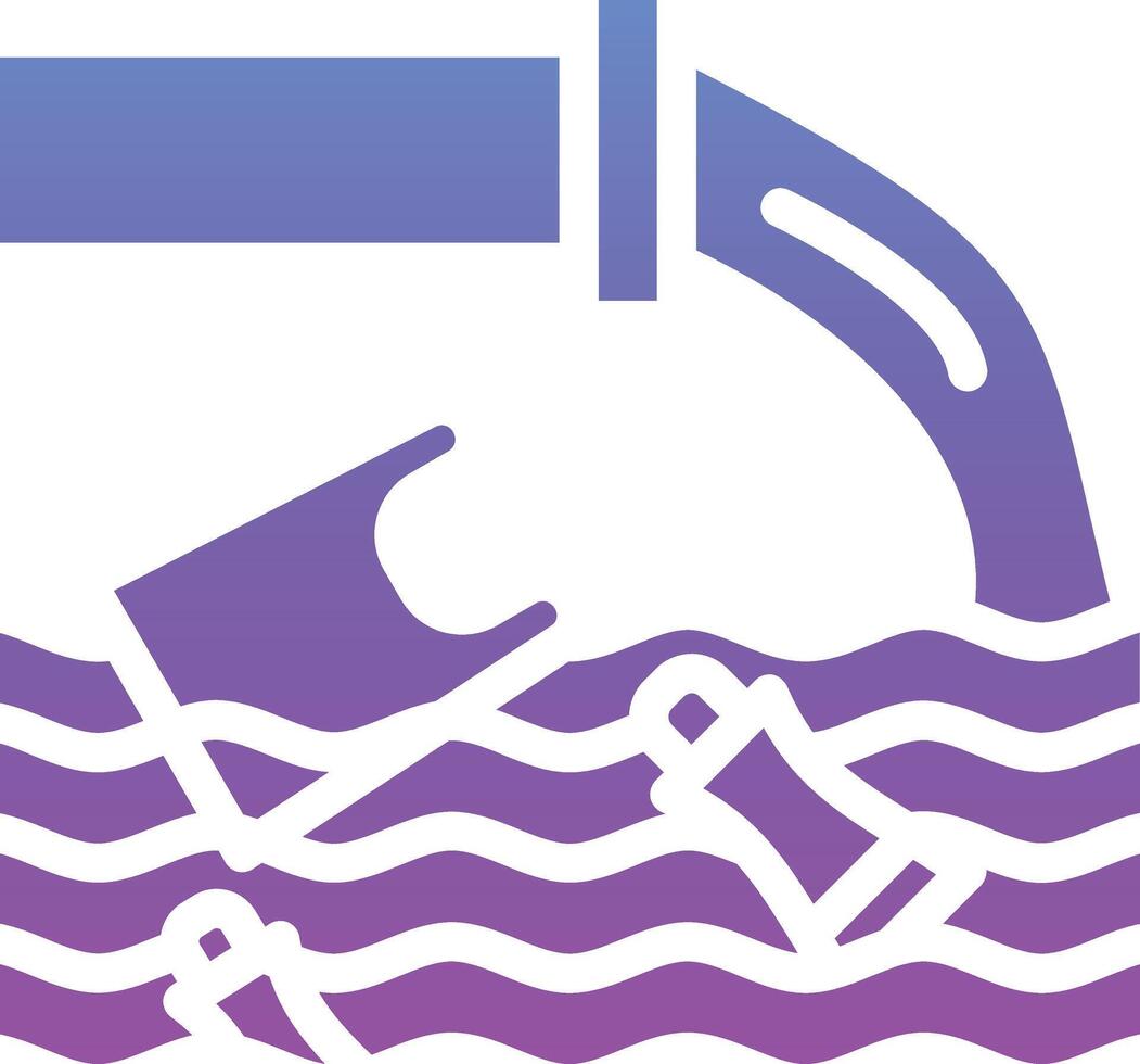 Ocean Waste Vector Icon