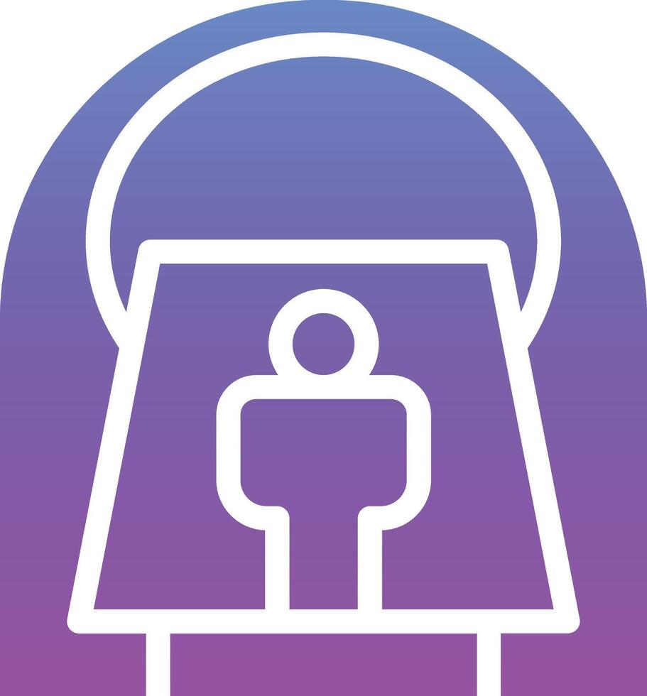 CT Scan Vector Icon
