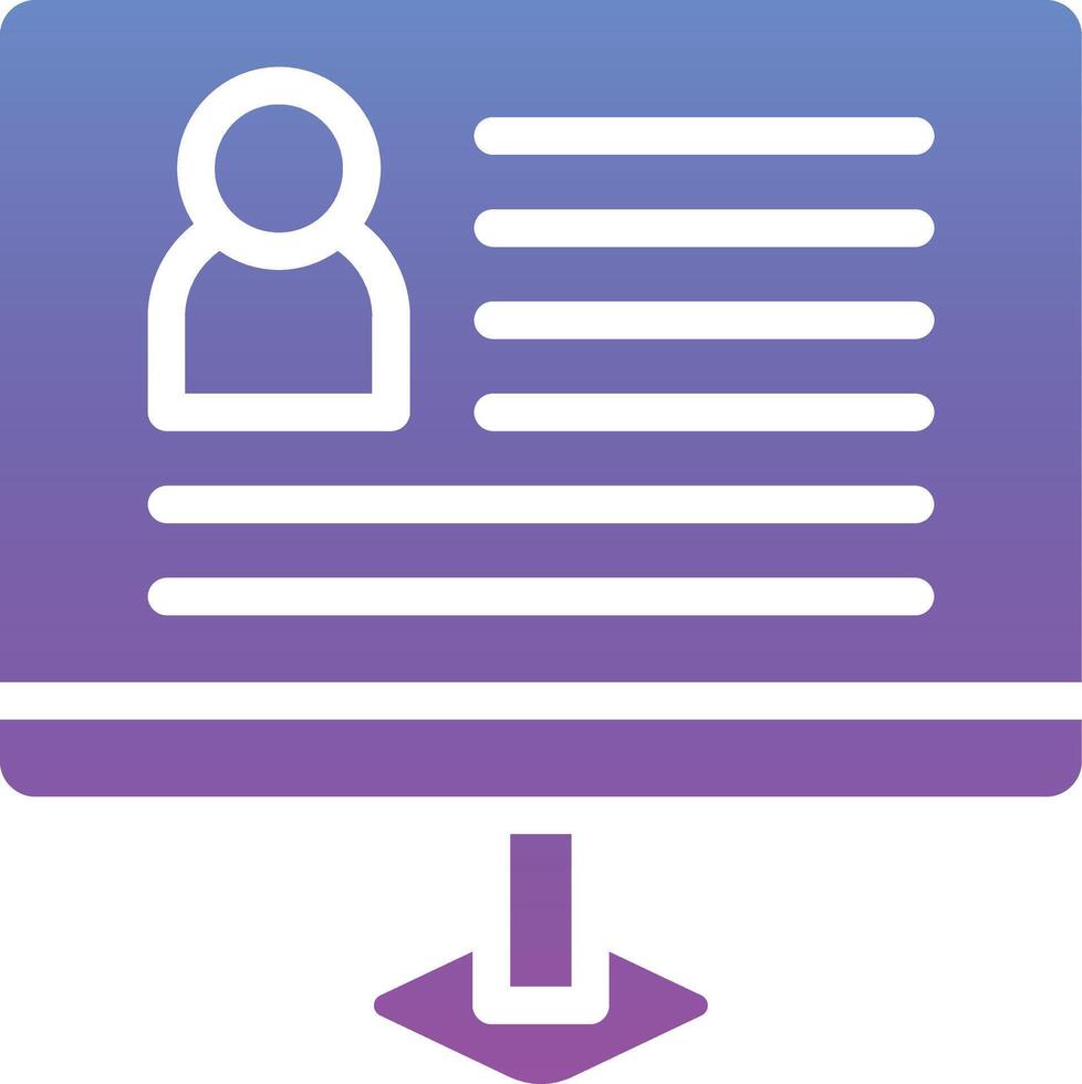 Resume Vector Icon