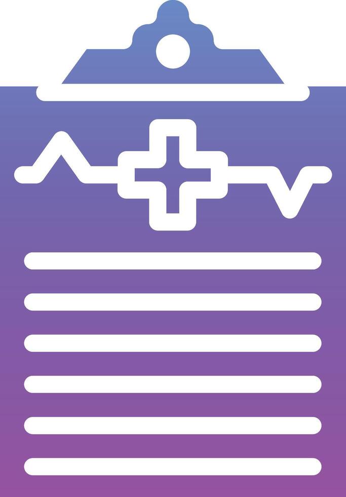 Diagnosis Vector Icon