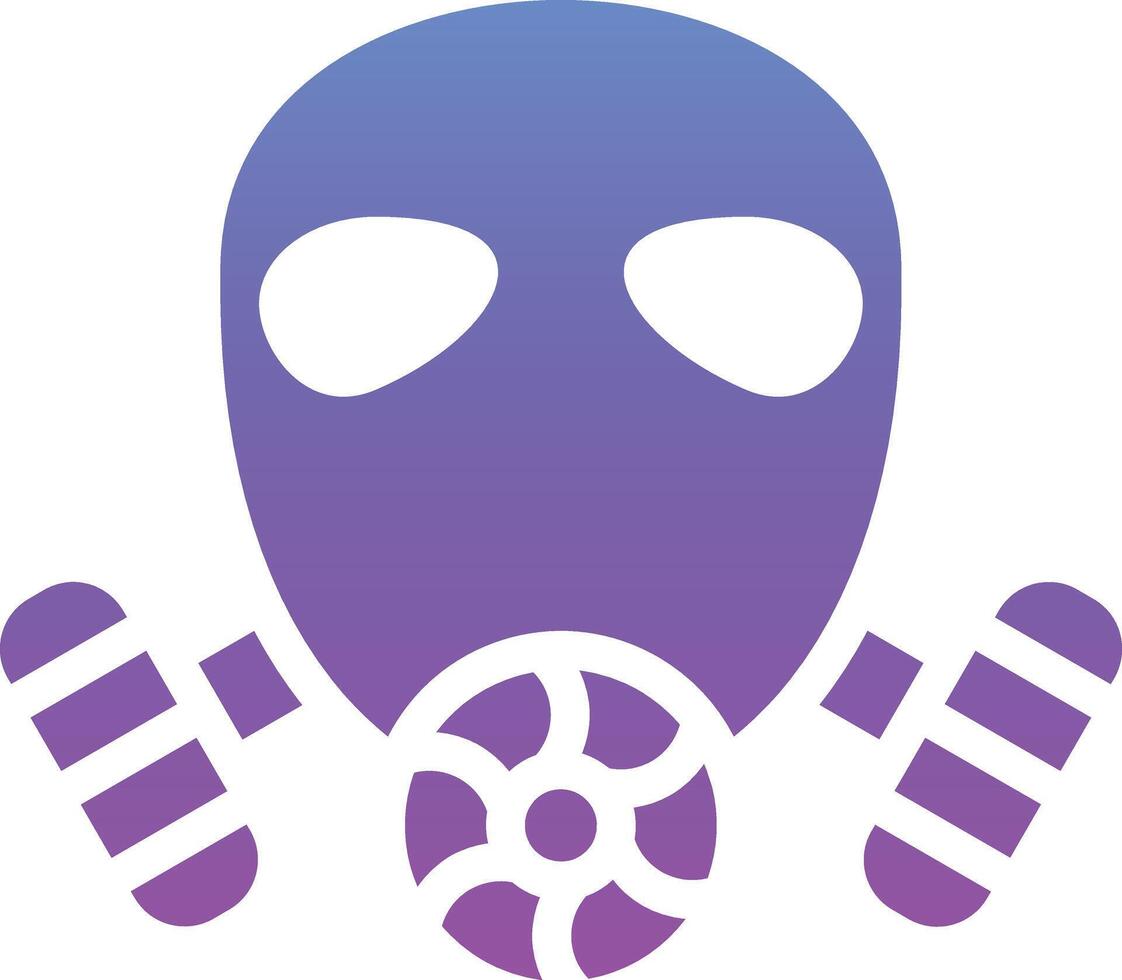 Gas Mask Vector Icon