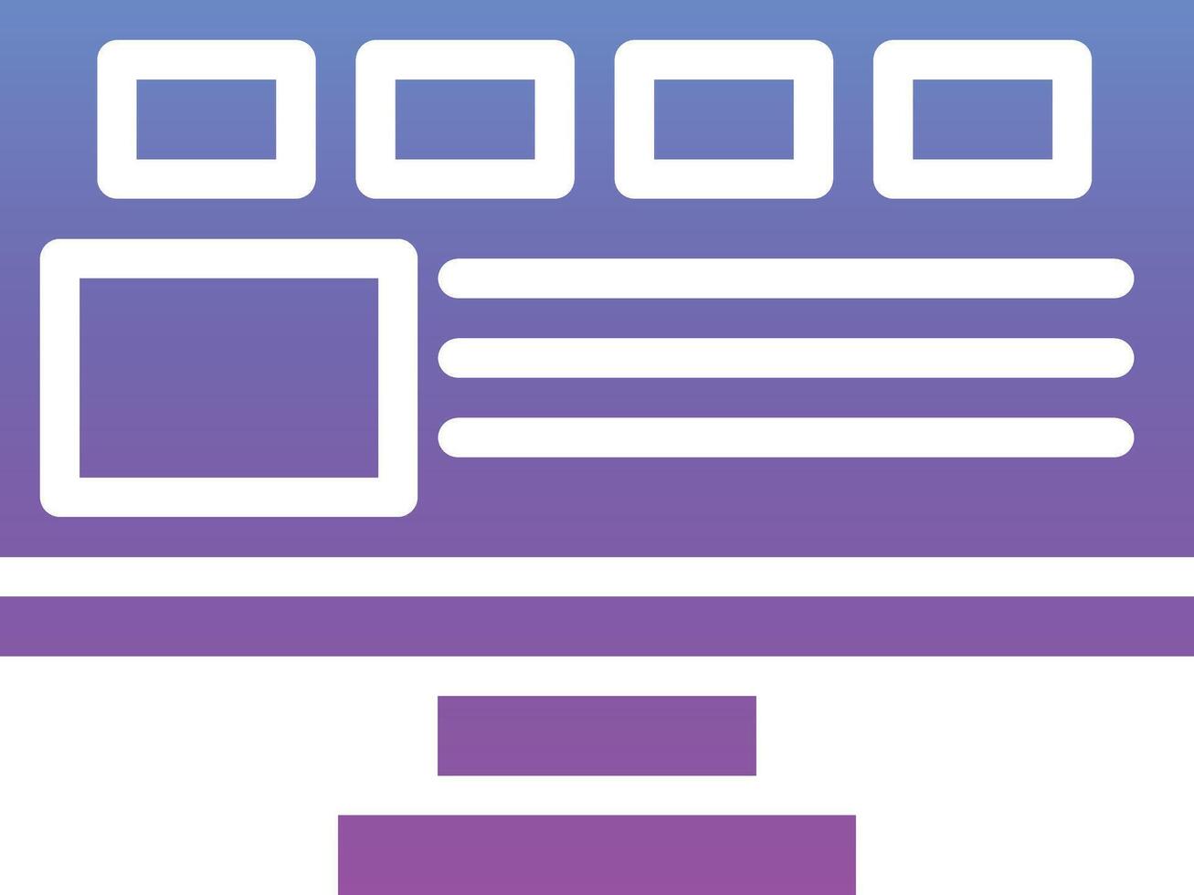 Website Ux Vector Icon