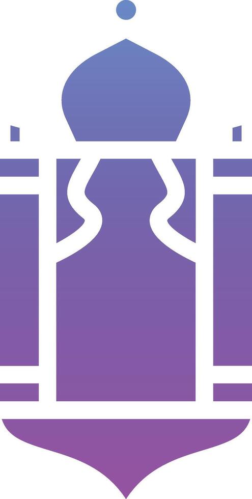 Arabian Lantern Vector Icon