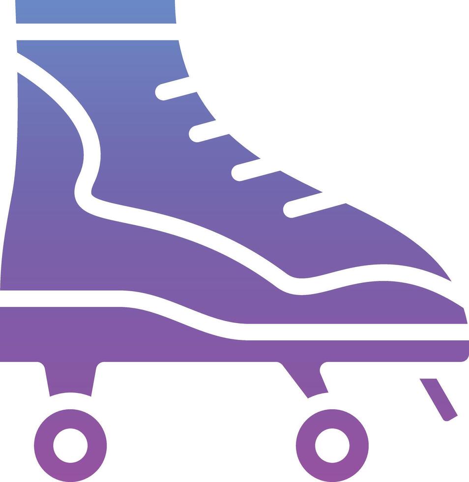 Roller Skating Vector Icon