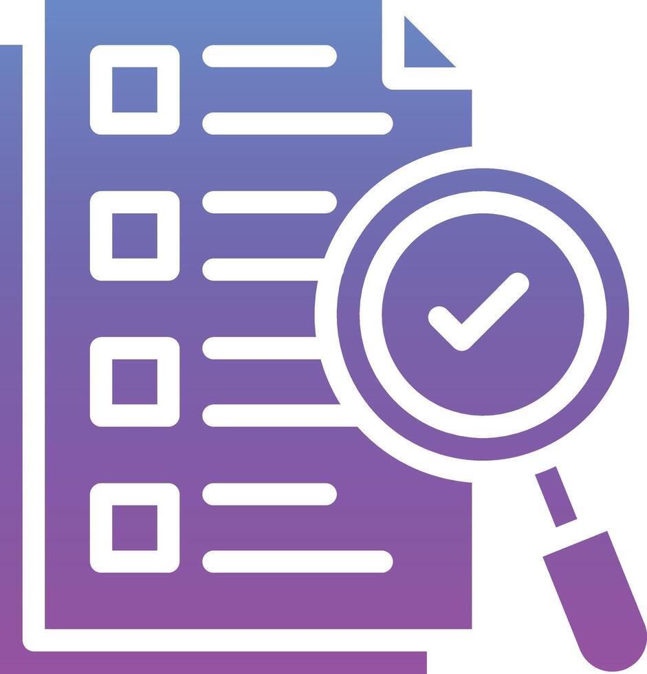 Audit Vector Icon