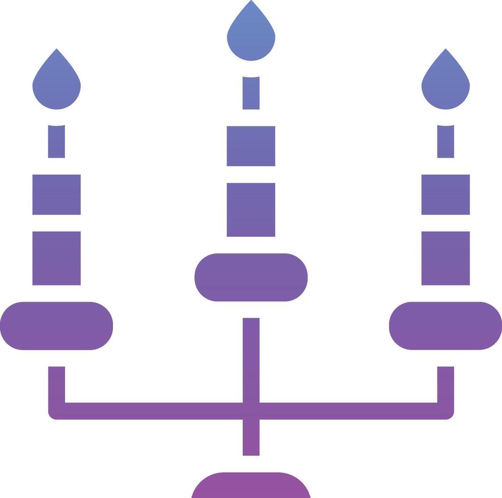 icono de vector de velas